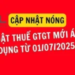 Dầu nhớt SHL thông báo thay đổi thuế suất thuế GTGT từ ngày 01/07/2025